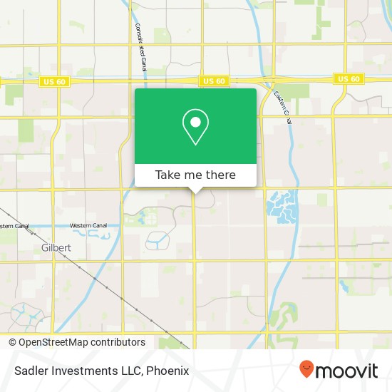 Sadler Investments LLC map