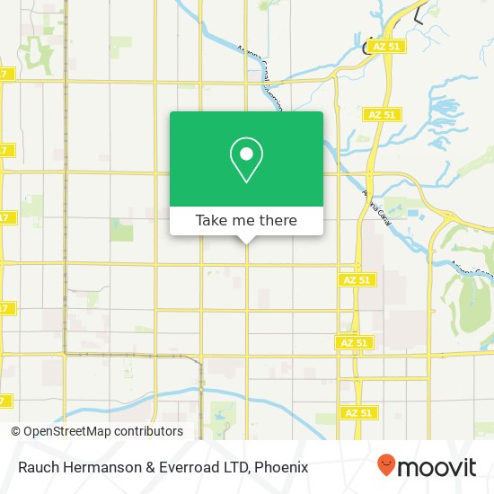 Rauch Hermanson & Everroad LTD map