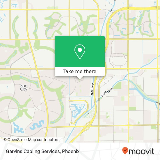 Garvins Cabling Services map