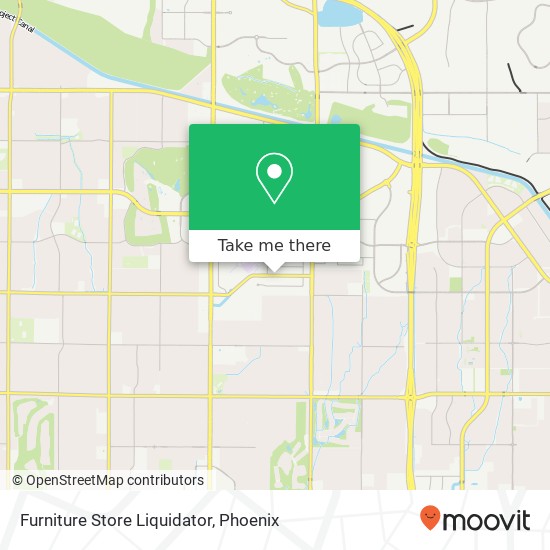 Furniture Store Liquidator map