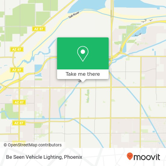 Mapa de Be Seen Vehicle Lighting