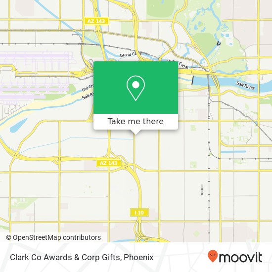 Clark Co Awards & Corp Gifts map