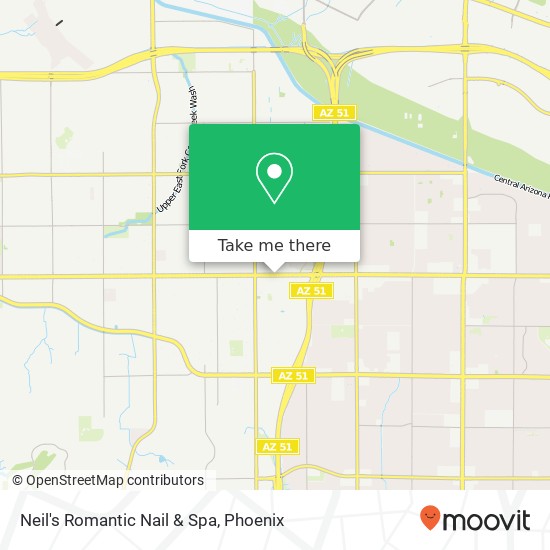 Neil's Romantic Nail & Spa map