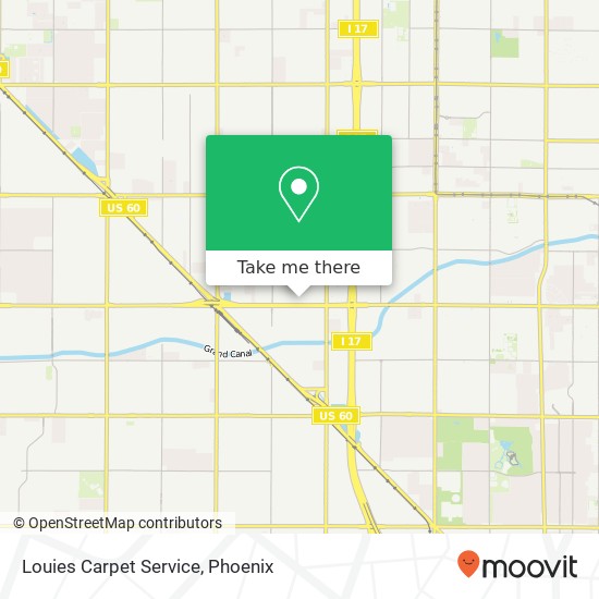 Mapa de Louies Carpet Service