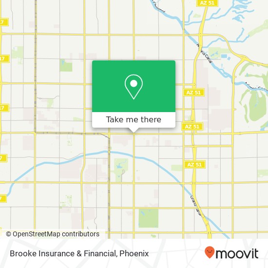 Brooke Insurance & Financial map