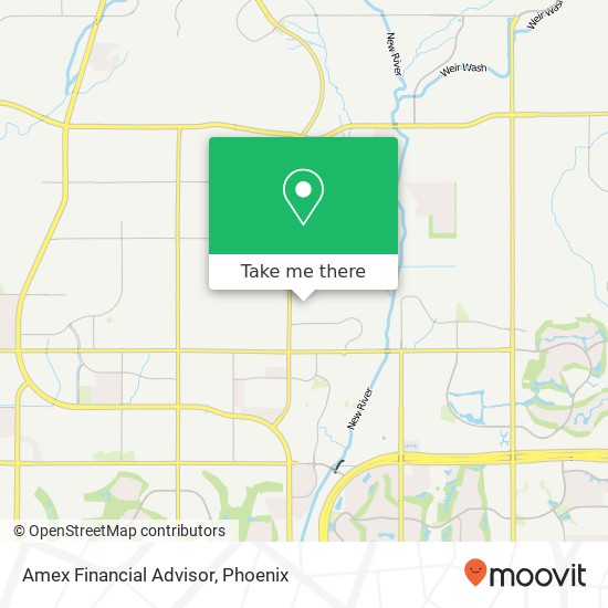 Amex Financial Advisor map