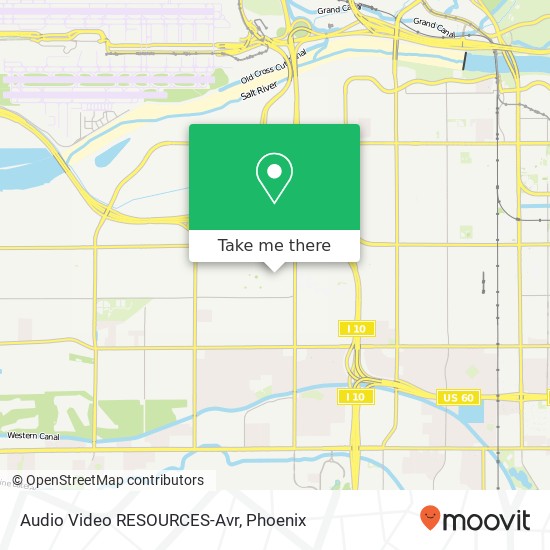 Audio Video RESOURCES-Avr map