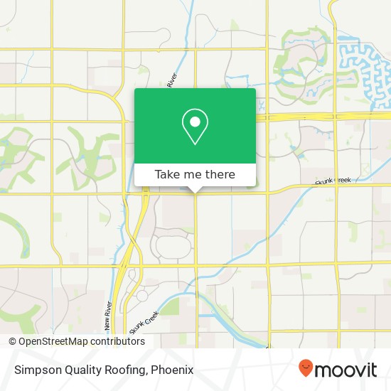 Mapa de Simpson Quality Roofing