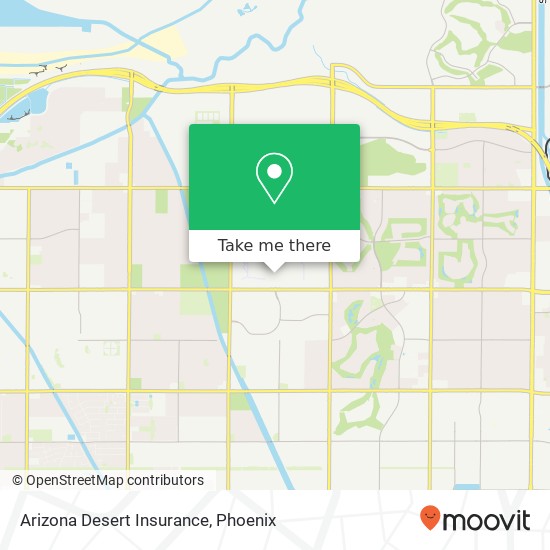 Arizona Desert Insurance map