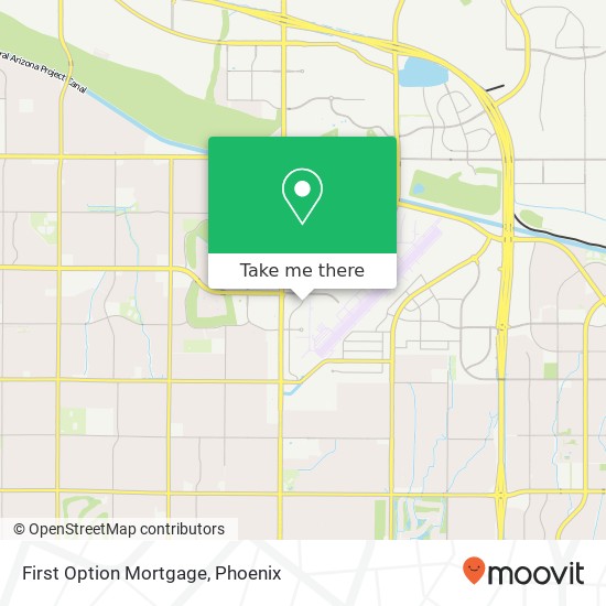 First Option Mortgage map