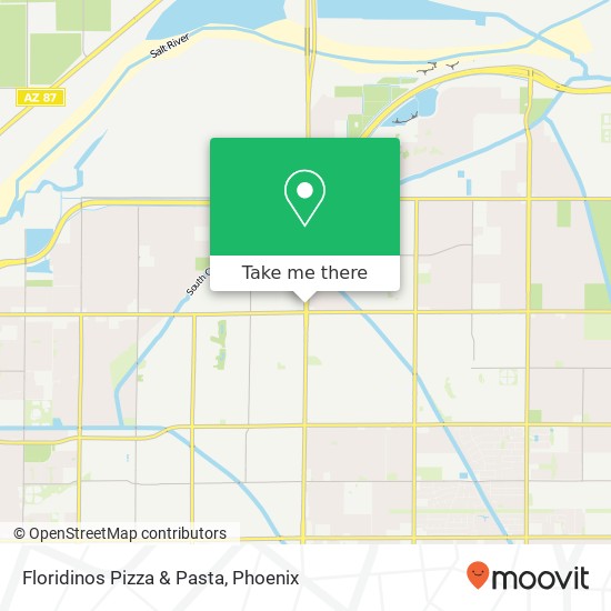 Mapa de Floridinos Pizza & Pasta