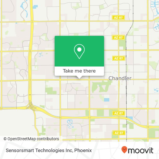 Sensorsmart Technologies Inc map
