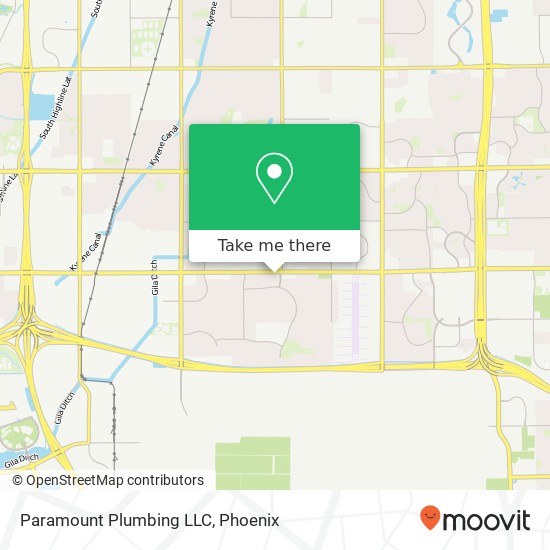 Mapa de Paramount Plumbing LLC