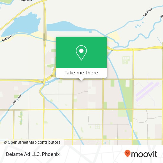 Delante Ad LLC map