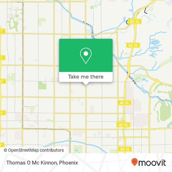 Thomas O Mc Kinnon map