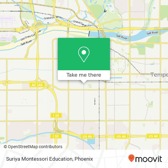 Mapa de Suriya Montessori Education