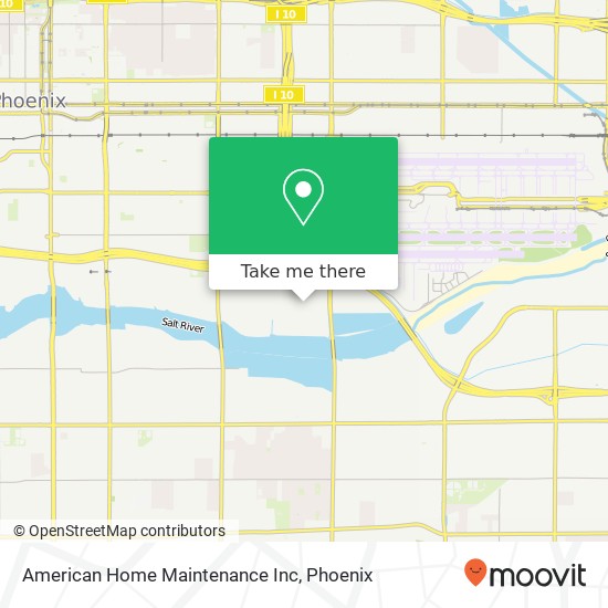 Mapa de American Home Maintenance Inc