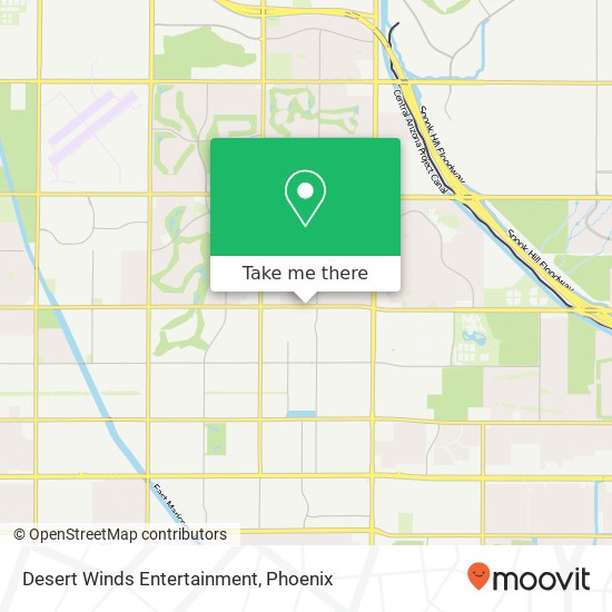 Desert Winds Entertainment map