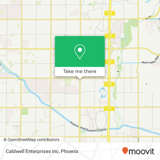 Mapa de Caldwell Enterprises Inc