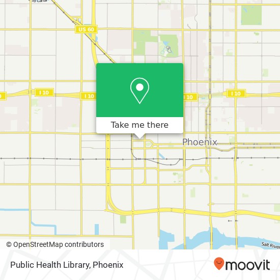 Public Health Library map