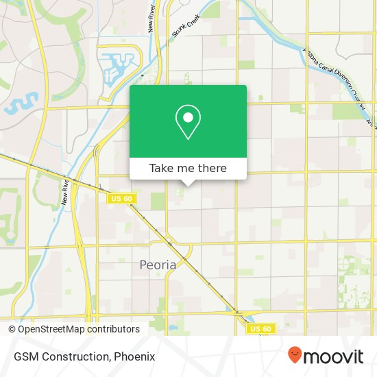 GSM Construction map