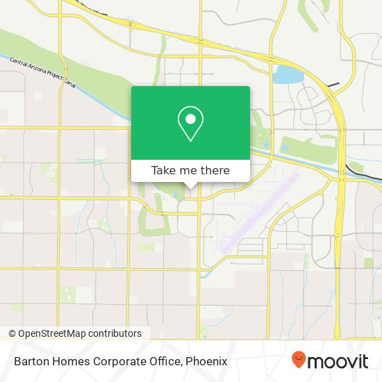 Barton Homes Corporate Office map