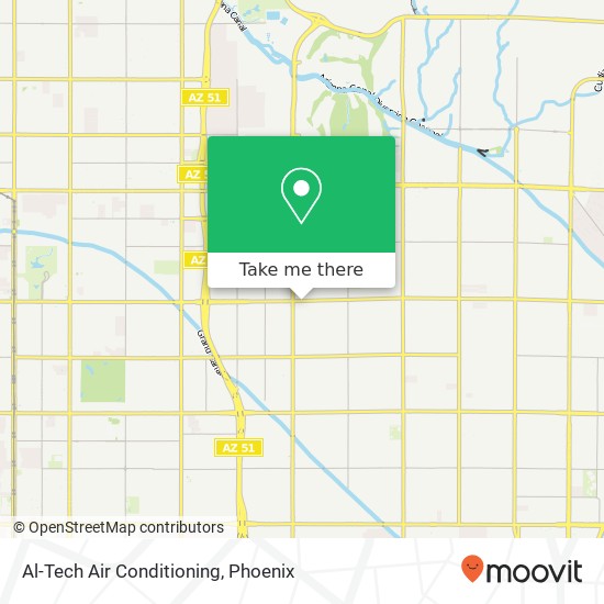 Al-Tech Air Conditioning map