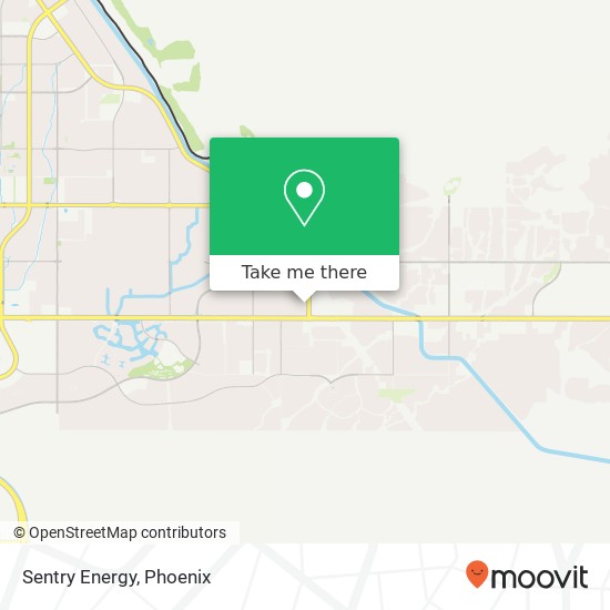 Sentry Energy map