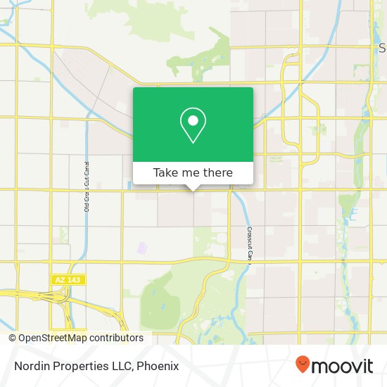 Nordin Properties LLC map