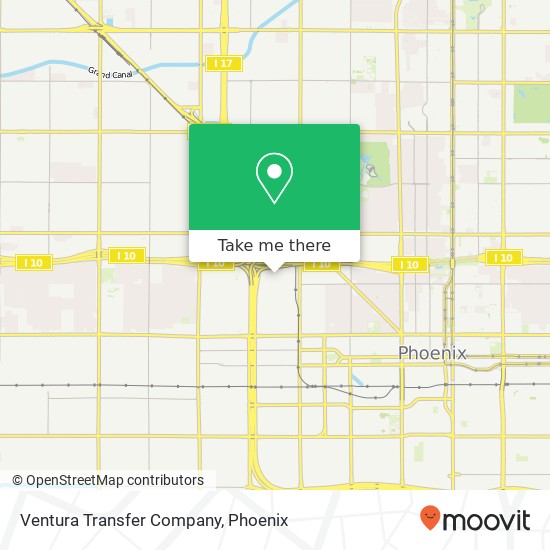 Mapa de Ventura Transfer Company