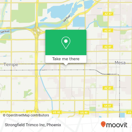Strongfield Trimco Inc map