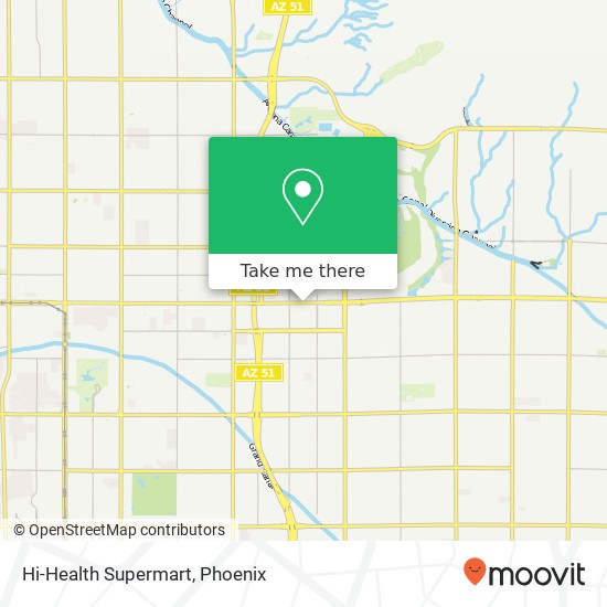 Mapa de Hi-Health Supermart