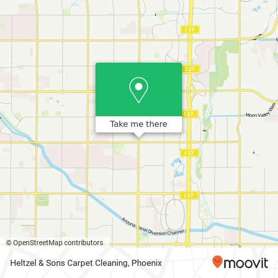 Mapa de Heltzel & Sons Carpet Cleaning