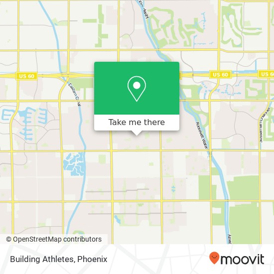 Building Athletes map