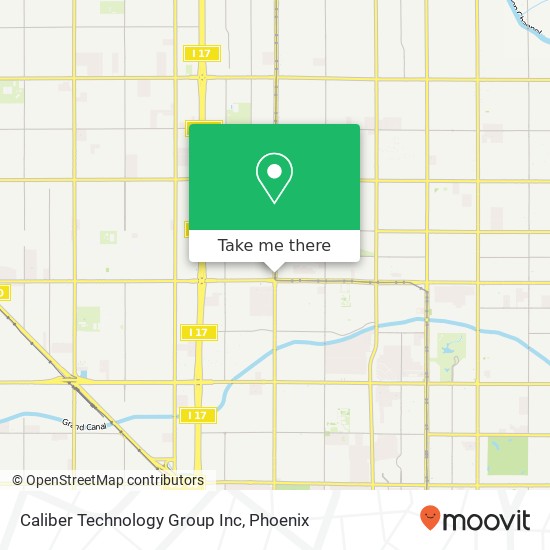 Caliber Technology Group Inc map