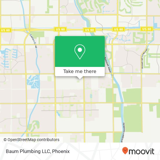 Baum Plumbing LLC map