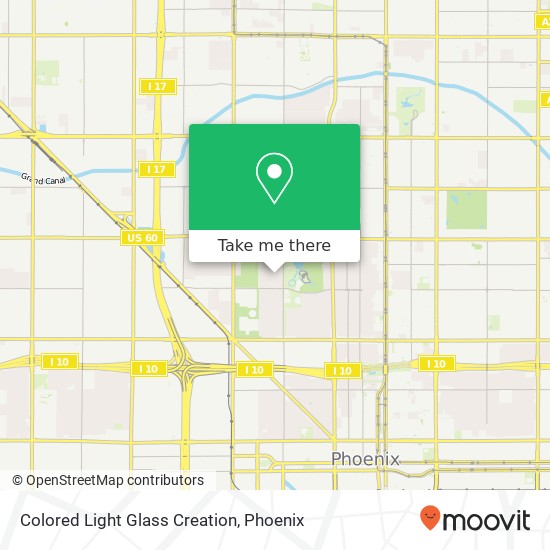 Colored Light Glass Creation map