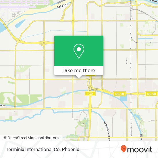 Terminix International Co map