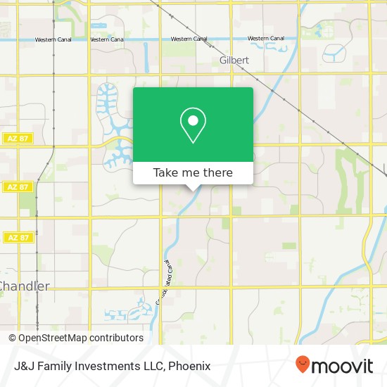 Mapa de J&J Family Investments LLC