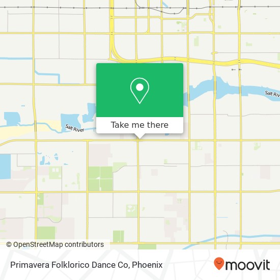 Primavera Folklorico Dance Co map