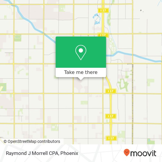 Mapa de Raymond J Morrell CPA