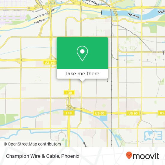 Mapa de Champion Wire & Cable