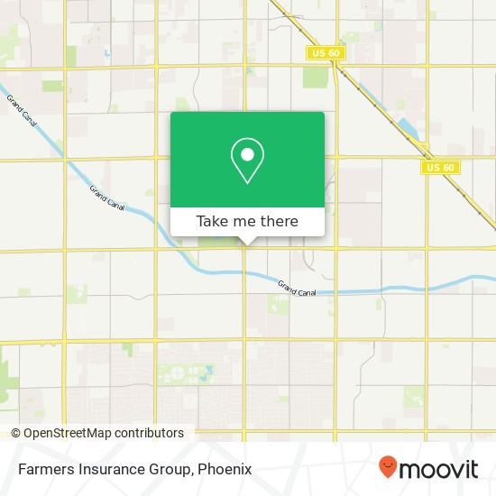 Mapa de Farmers Insurance Group