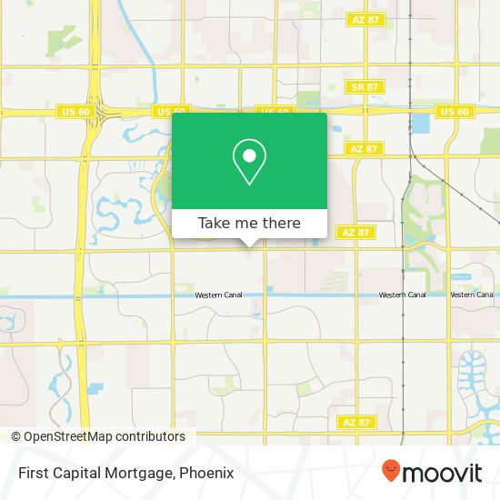 First Capital Mortgage map