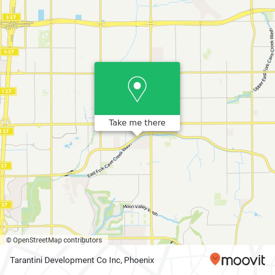 Mapa de Tarantini Development Co Inc