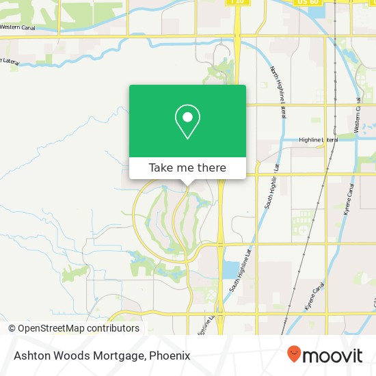 Mapa de Ashton Woods Mortgage