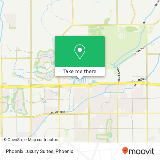 Phoenix Luxury Suites map