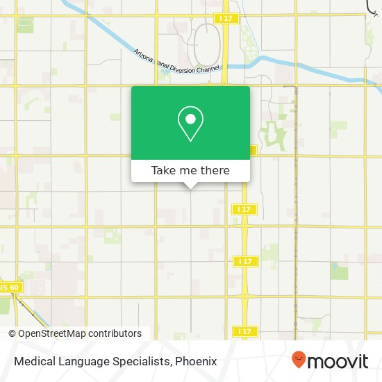 Medical Language Specialists map