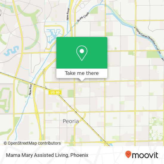 Mama Mary Assisted Living map