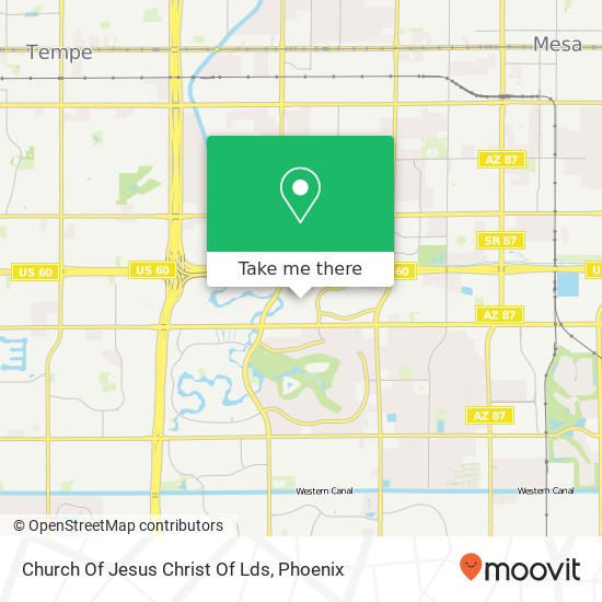 Church Of Jesus Christ Of Lds map